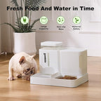 Gravity Dog Food and Water Dispenser, 2 in 1 Automatic Dog Feeder - Image 5