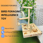 Bird Foraging Toys Parrot Enrichment Puzzle Toy Bird Playground Exploring - Image 6