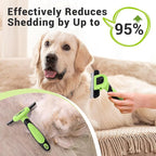 MIU COLOR Pet Grooming Brush, Deshedding Tool - Image 3