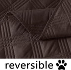 hyha Waterproof Dog Blanket, Reversible Pet Bed Blanket, Soft Sofa Couch Cover - Image 8