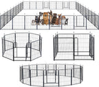 Dog Playpen, Portable Outdoor Dog Fence, Dog Playpen by XDPET