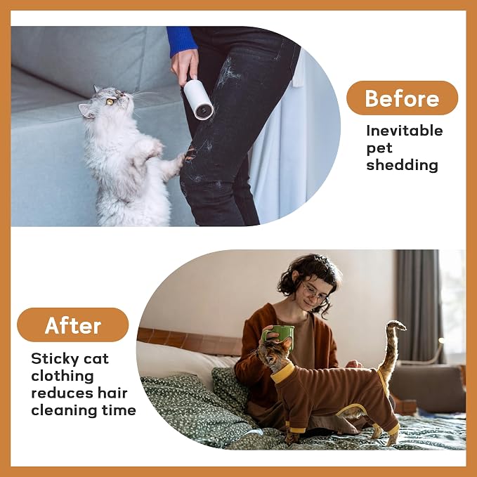 PUMYPOREITY Cat Hair Sticky Sweater, Recovery Suit - Image 3