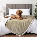 PetAmi Waterproof Dog Blanket for Queen Bed Large XL Dog Throw for Couch Cover by PetAmi