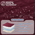 Waterproof Dog Blanket, Non-Slip Soft Pet Bed Cover, Couch Cover - Image 2