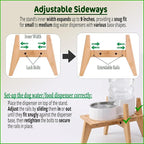 Dog Water Bowl Dispenser Stand - Image 4
