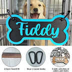 Personalized Dog Crate Sign Custom Dog Kennel Accessories Name Plate Doghouse - Image 3