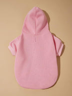 QWINEE Basic Dog Hoodie Sweatshirt Puppy Sweater Warm Cat Costumes Pet Clothes - Image 4