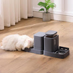 Gravity Cat Feeder and Water Dispenser, 2 in 1 Automatic Cat Feeder - Image 8