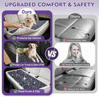 Car Back Seat Mat for Dog 53"x24" Dog Bed for Car Scratch Proof Non Slip Thick - Image 3