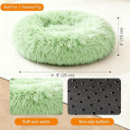 Guinea Pigs Bed Small Animal Bedding Donut-Shaped Burrowing Pet Bed Soft and - Image 2