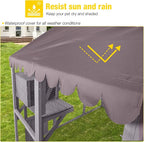 Aivituvin Cat House Outdoor Catio Kitty Enclosure - Image 8