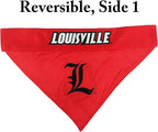 Pets First Collegiate Pet Accessories, Reversible Bandana, Louisville Cardinals - Image 3