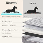 Large Dog Beds Large Sized Dogs 45x35x7 Inch, Orthopedic XXL XL Dog Bed - Image 5