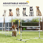 PawHut 6 Piece Dog Agility Training Equipment - Image 4