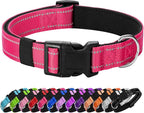 Reflective Dog Collar Padded by Penseepet