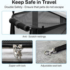 Expandable Cat Carrier, Airline Approved Soft Sided Pet Carrier - Image 7