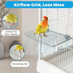 2pcs Stainless Steel Bird Perches - Image 2