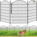 Decorative Garden Fence 40in x 30in, 10 Pack No Dig Fence Animal Barrier by Thrivinest