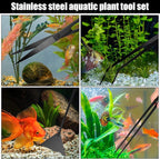 15Inch Extra Long Design Aquarium Aquascaping Tool Stainless Steel Aquascape - Image 6