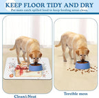 Cat Dog Cat Food Mat–Christmas Stocking Absorbent Waterproof Placemat - Image 5