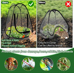 2pcs Pop Up Mesh Plant Protectors from Animals, Large Plant Netting Guard Cover - Image 5