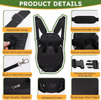 Pet Carrier Backpack, Hands-Free Adjustable Dog Front Carrier Legs Out & - Image 2