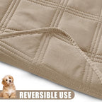 Smiry Waterproof Dog Bed Cover Blanket 40x80, Soft Reversible Pet Blanket - Image 3