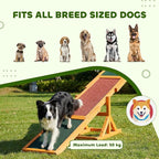 PawHut Wooden Dog Agility Seesaw - Image 8