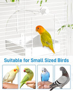 BUCATSTATE Hanging Bird Bath for Cage - Image 7