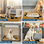 Buganda Dog Door Mat for Muddy Paws, Absorbent Dirt Trapper Washable Indoor - Image 9