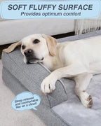 KSIIA Washable Dog Bed XXL Senior Dog, Orthopedic Warm Soft Pet Sofa Waterproof - Image 6