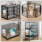 50 oz Rabbit Water Dispenser, Gravity Dog Water Bowl Dispenser - Image 5