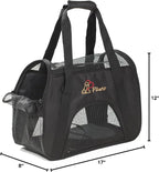 Pawer Soft-Sided Pet Carrier for Cat and Small Dog, Medium Size, Washable 600D - Image 10