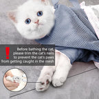 KlerRoem Cat Bathing Bag, Adjustable Anti-bite and Anti-Scratch Shower Mesh - Image 5