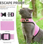 PUPTECK Soft Mesh Cat Vest Harness and Leash Set Puppy Padded Pet Harnesses - Image 3