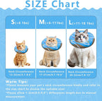 Cat Cone Collar Soft, Adjustable Cat Recovery Collar Kitten Cones to Stop - Image 2