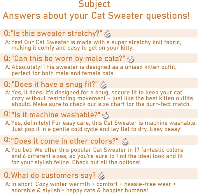 Stretchy Cat Sweater - Image 5