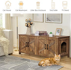 Homhedy Cat Litter Box Enclosure - Image 6