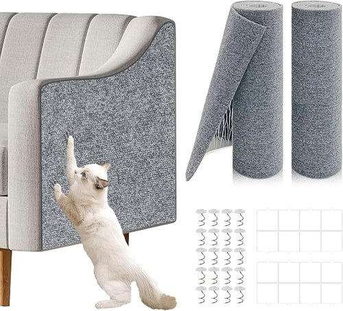 2 Pcs Total 78.8"x15.8" Cat Scratch Mat, Cat Scratch Couch Furniture Protector by Unknown