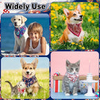 Aliceset 180 Pcs Paisley Dog Bandana Bulk Retro Bandanas - Image 7