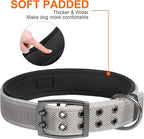 Fida Heavy Duty Dog Collar 1.5” Width, Ultra Soft Neoprene Padded, Adjustable - Image 4