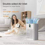 MORENTO Air Purifier for Home Large Room Bedroom Up to 1076 ft², Wi-Fi and - Image 4