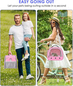 Bissap Guinea Pig Carrier Bag, Portable Small Animal Carrier Pouch - Image 5