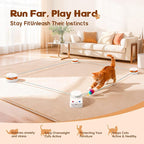 Interactive Cat Toy for Indoor Cats – Automatic Moving & Enrichment Toy for - Image 2