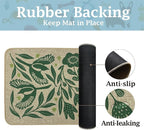 SHIYUE Dog Food Mats for Floors, Absorbent Cat Bowl for Food and Water - Image 2