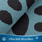 Buganda Dog Door Mat for Muddy Paws, Absorbent Dirt Trapper Washable Indoor - Image 4