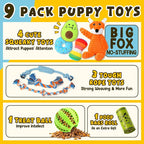 Zeaxuie 9 Pack Luxury Puppy Toys - Image 2