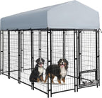 8x4x6 FT Outside Large Dog Kennel - Image 3