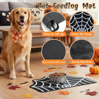 Pet Mat for Food and Water, Absorbent Non-Slip Quick Dry Dog Food Mat for Dog - Image 3