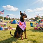 30 Pack Independence Day Dog Bandanas Bulk - Image 6